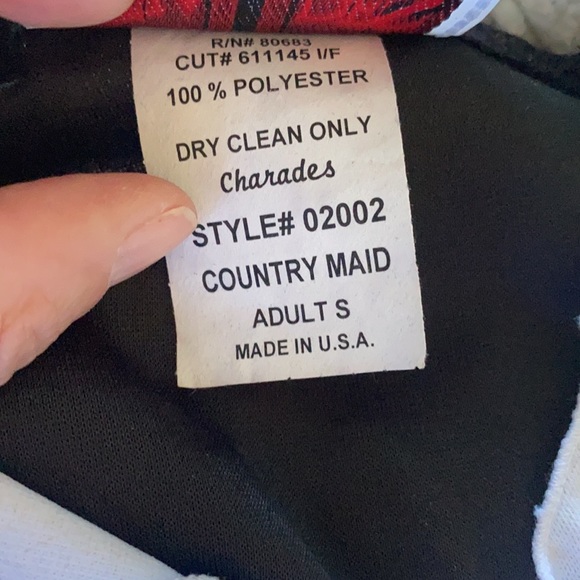 NIP🆕🎃Adult Women’s Country Maid Costume Sz S - Picture 5 of 7